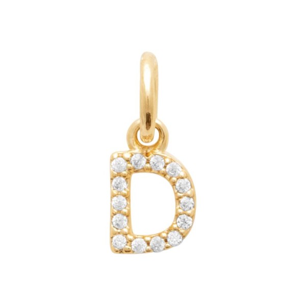 Pendentif  Plaqué Or Oxyde de Zirconium