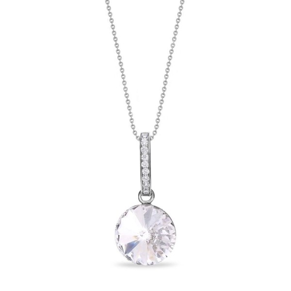Collier  Argent 925/1000 cristaux Swarovski