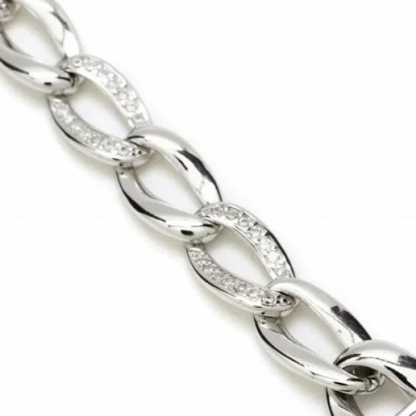 Bracelet  Argent 925/1000 Oxyde de Zirconium