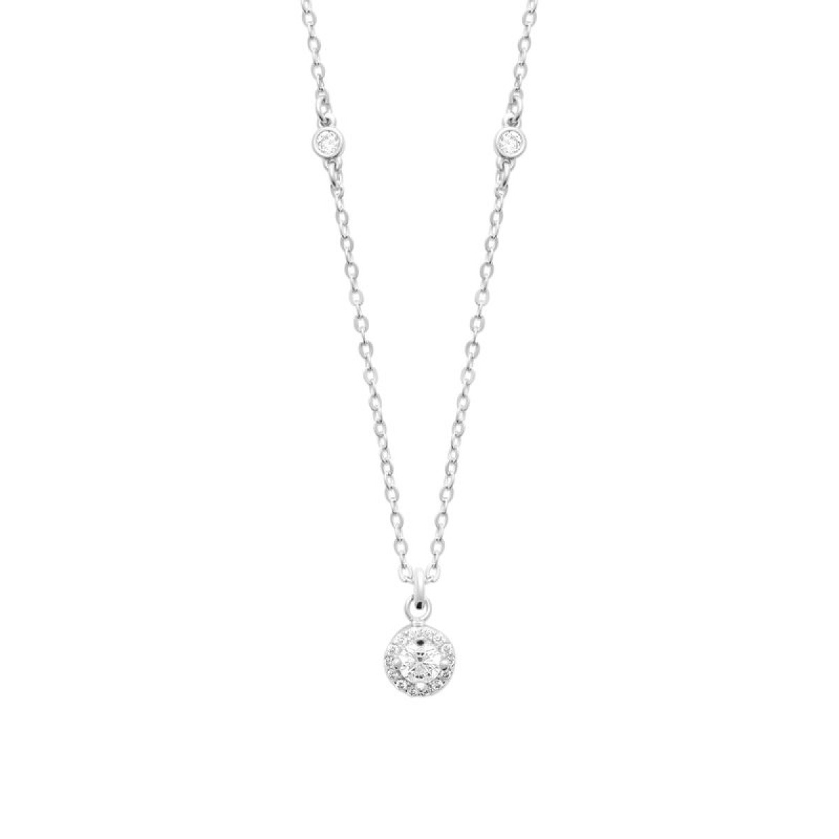 Collier  Argent 925/1000 Oxyde de Zirconium