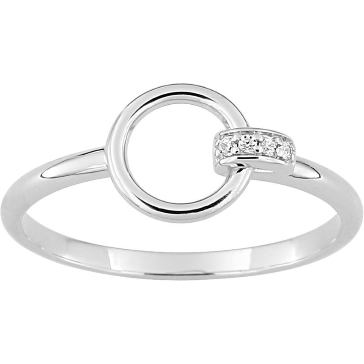 Bague  Argent 925/1000 Oxyde de Zirconium