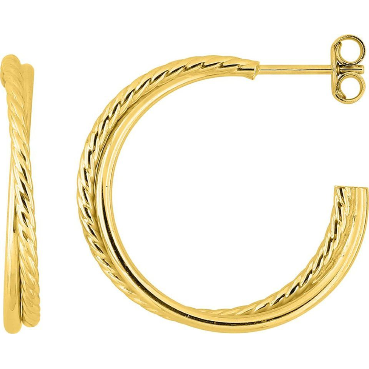 Boucles d'Oreilles  Plaqué Or