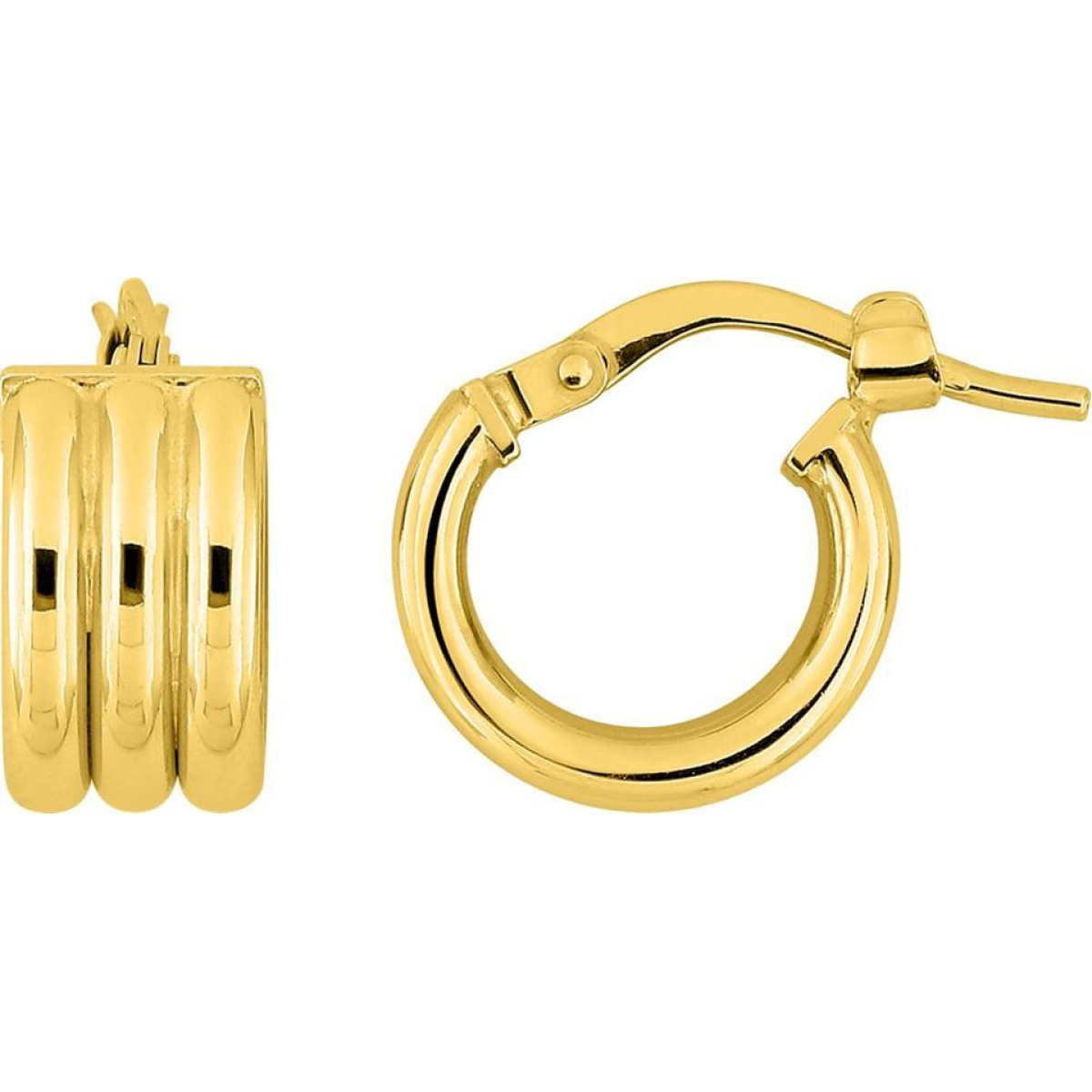 Boucles d'Oreilles  Plaqué Or