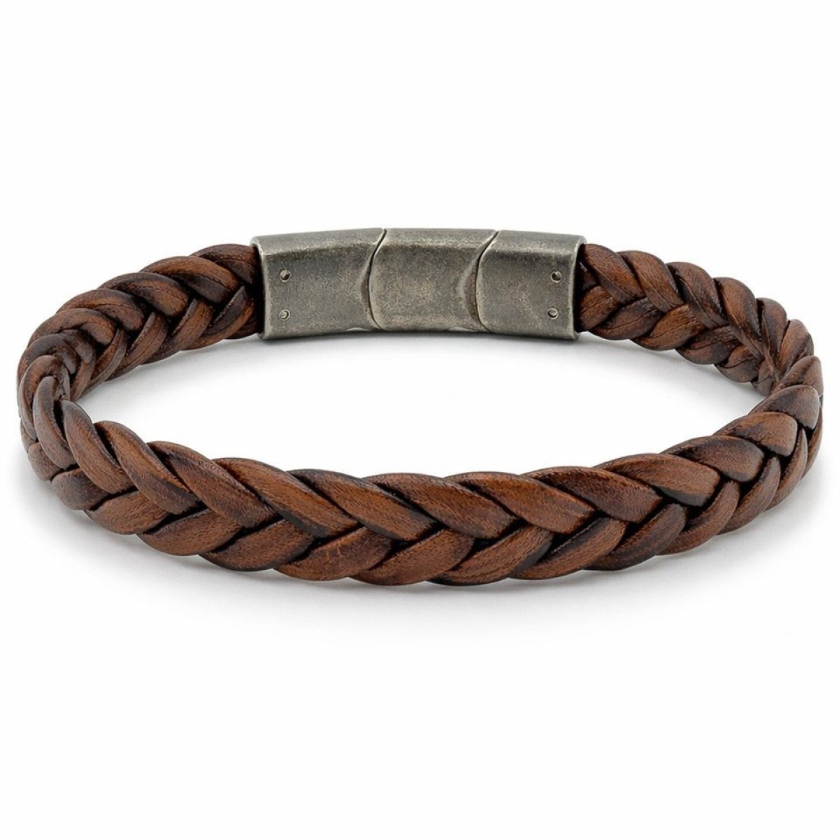 Bracelet  Acier Cuir
