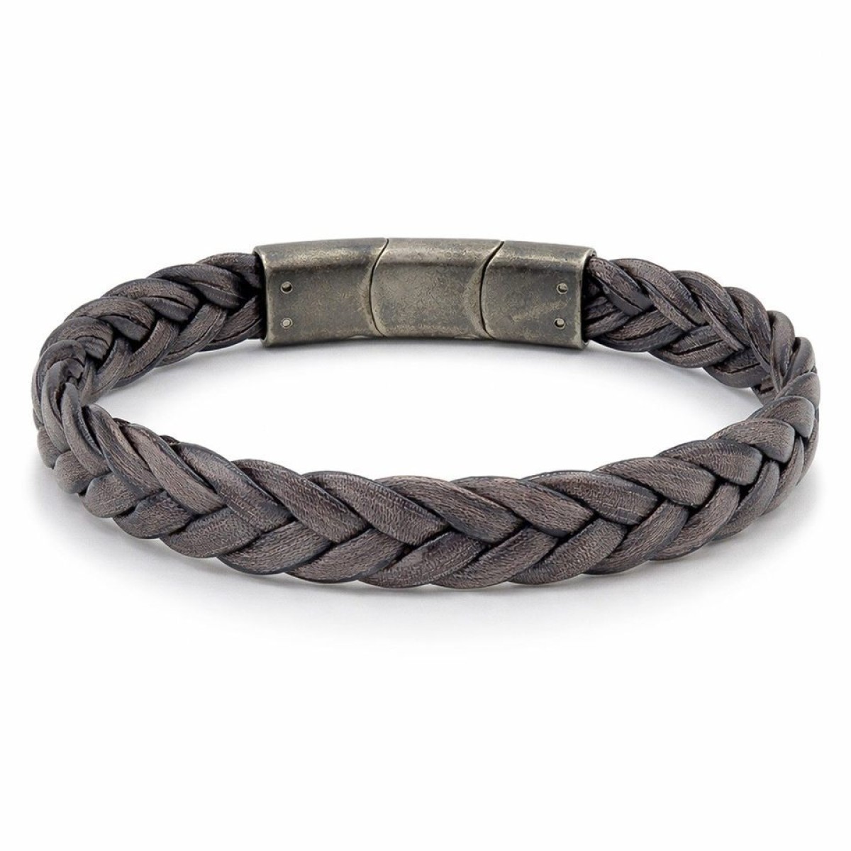 Bracelet  Acier Cuir