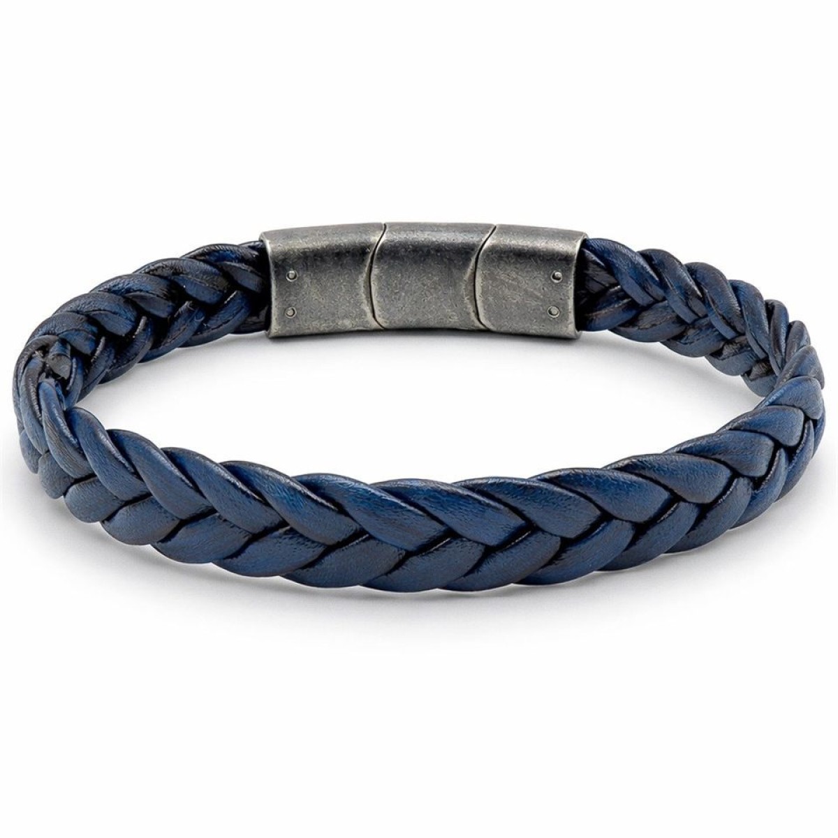 Bracelet  Acier Cuir