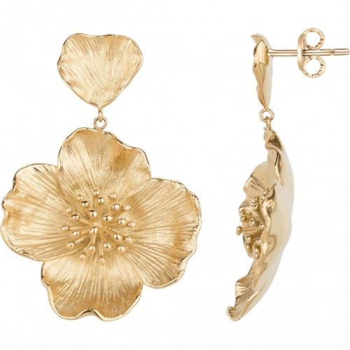 Boucles d'Oreilles  Acier