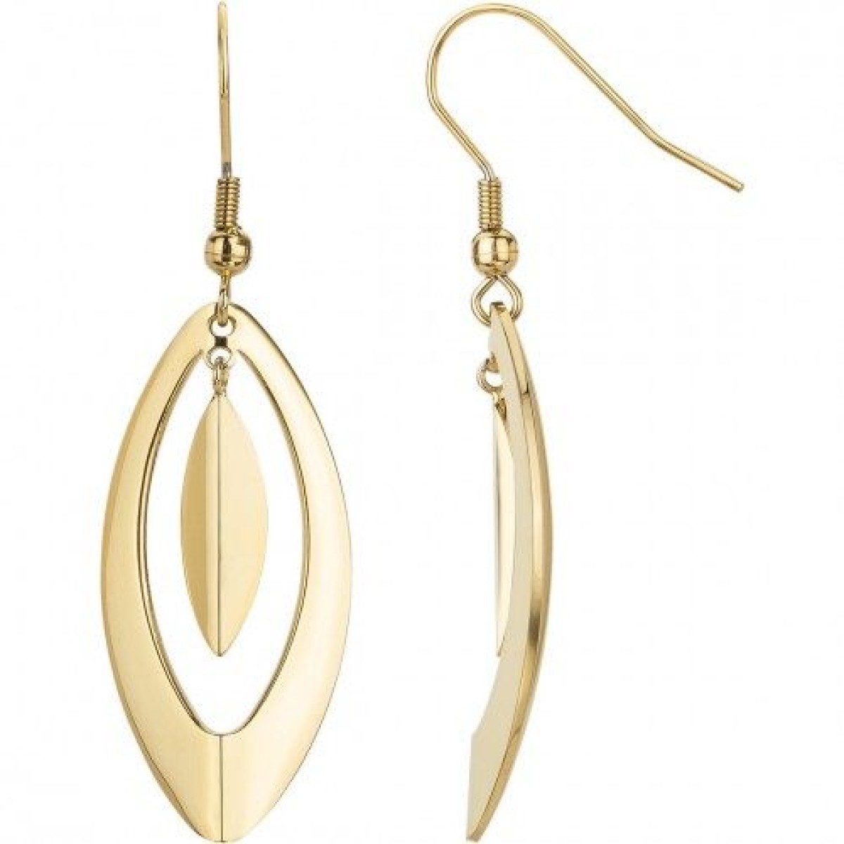 Boucles d'Oreilles  Acier