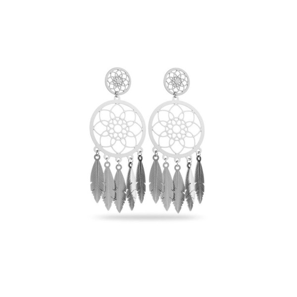 Boucles d'Oreilles  Acier