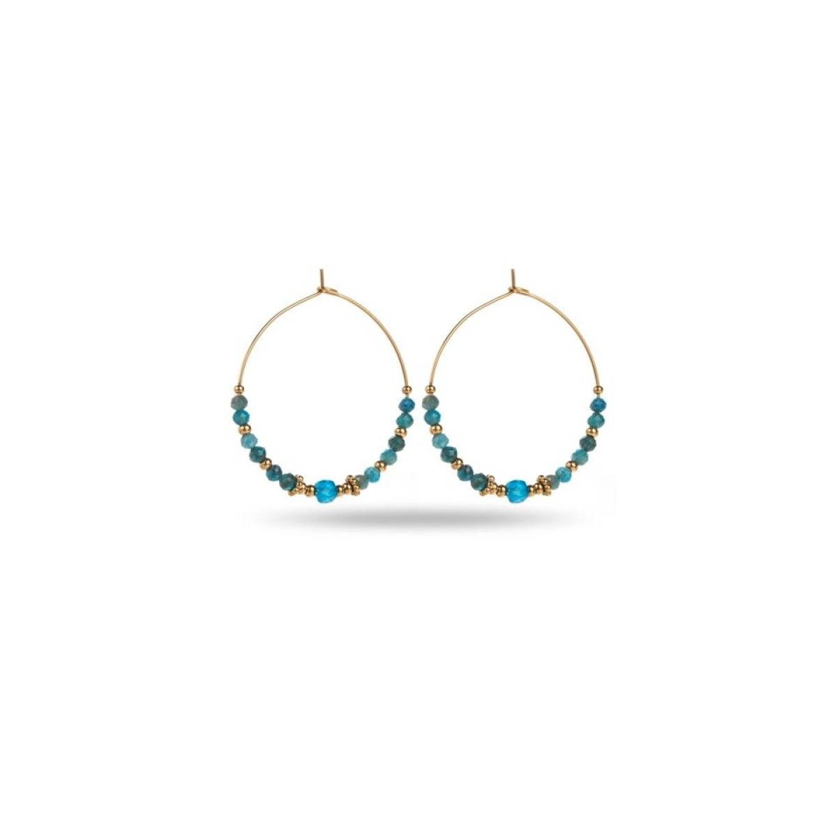Boucles d'Oreilles  Acier