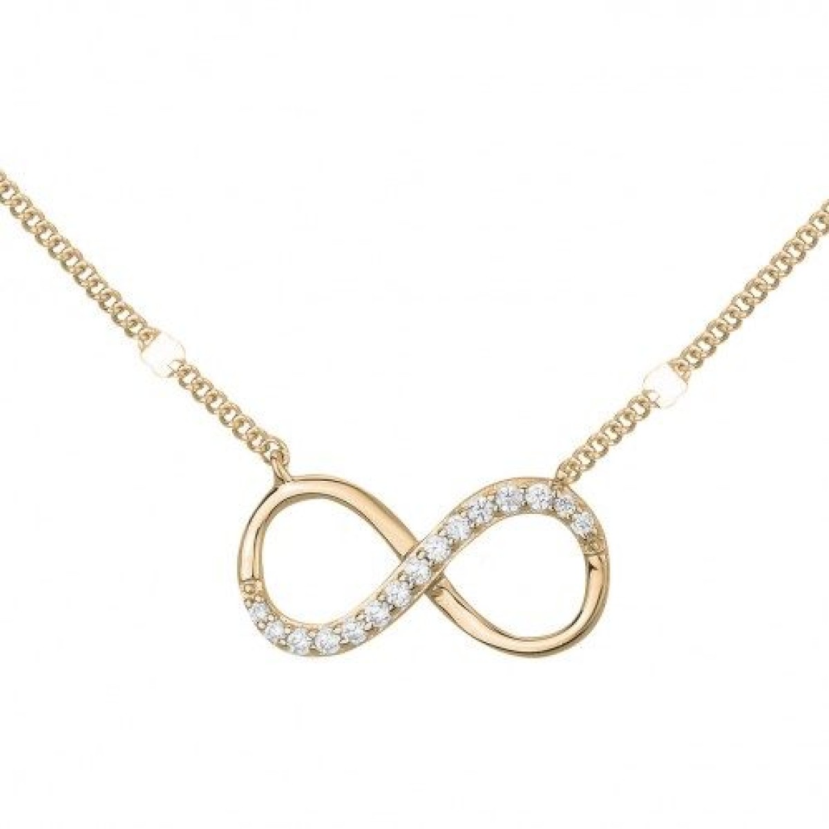 Collier  Plaqué Or Oxyde de Zirconium