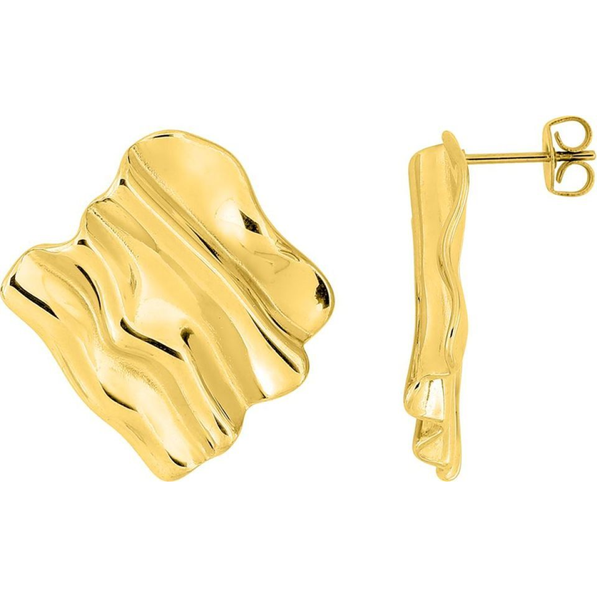 Boucles d'Oreilles  Acier