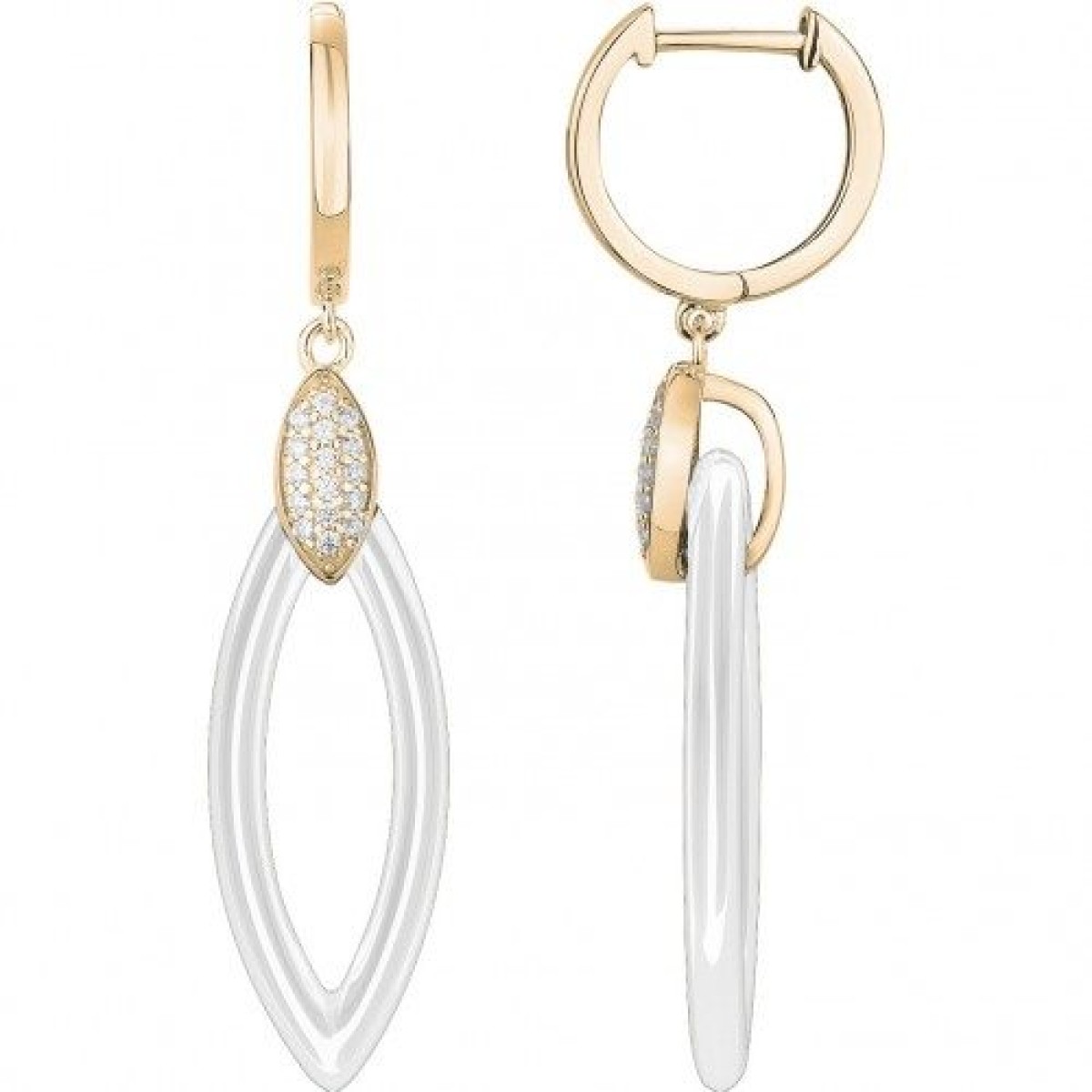 Boucles d'Oreilles  Plaqué Or