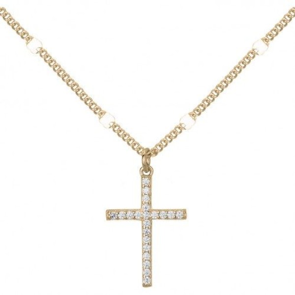 Collier  Plaqué Or Oxyde de Zirconium