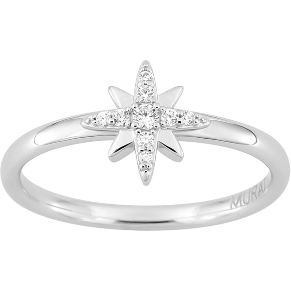 Bague MURAT Argent 925/1000 Oxyde de Zirconium