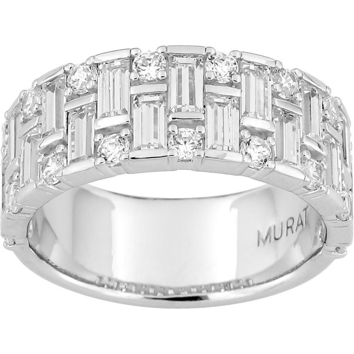 Bague MURAT Argent 925/1000 Oxyde de Zirconium