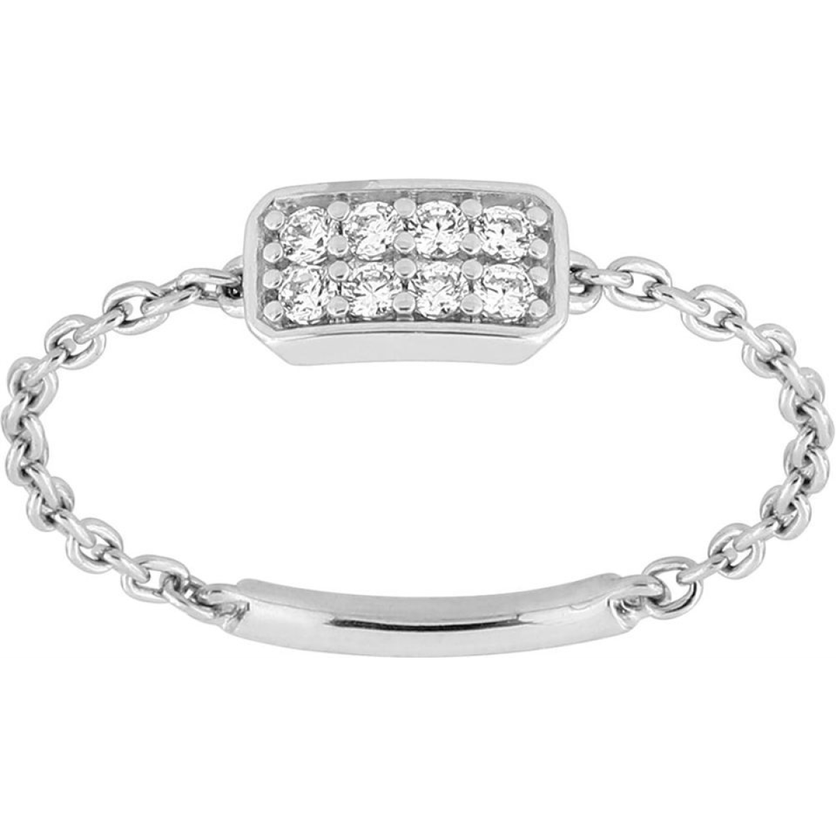 Bague MURAT Argent 925/1000 Oxyde de Zirconium