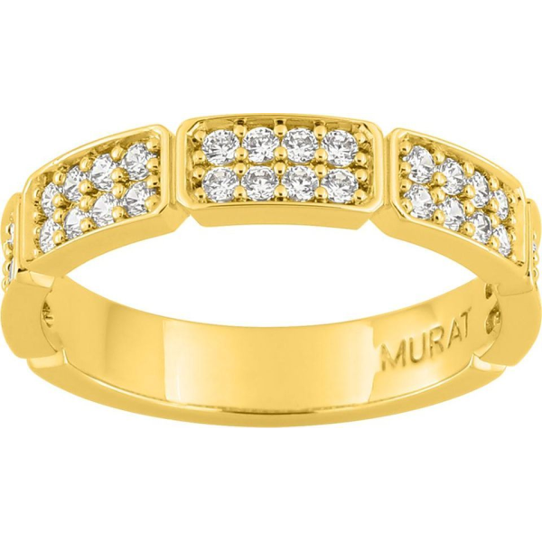 Bague MURAT Argent 925/1000 Oxyde de Zirconium