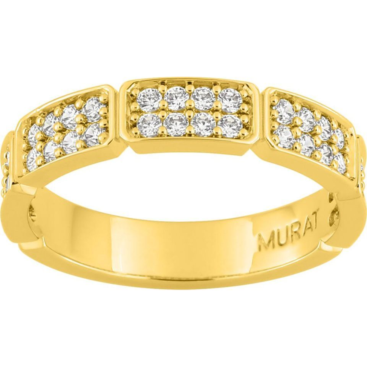 Bague MURAT Argent 925/1000 Oxyde de Zirconium