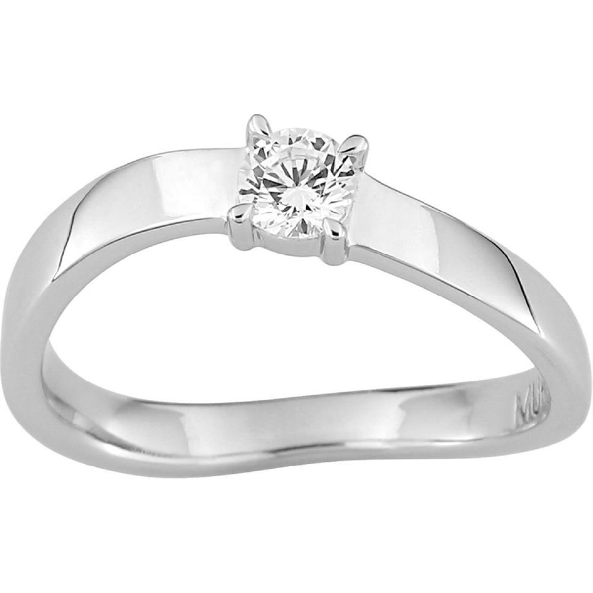 Bague MURAT Argent 925/1000 Oxyde de Zirconium
