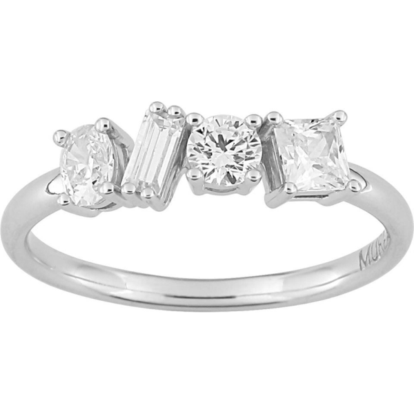 Bague MURAT Argent 925/1000 Oxyde de Zirconium