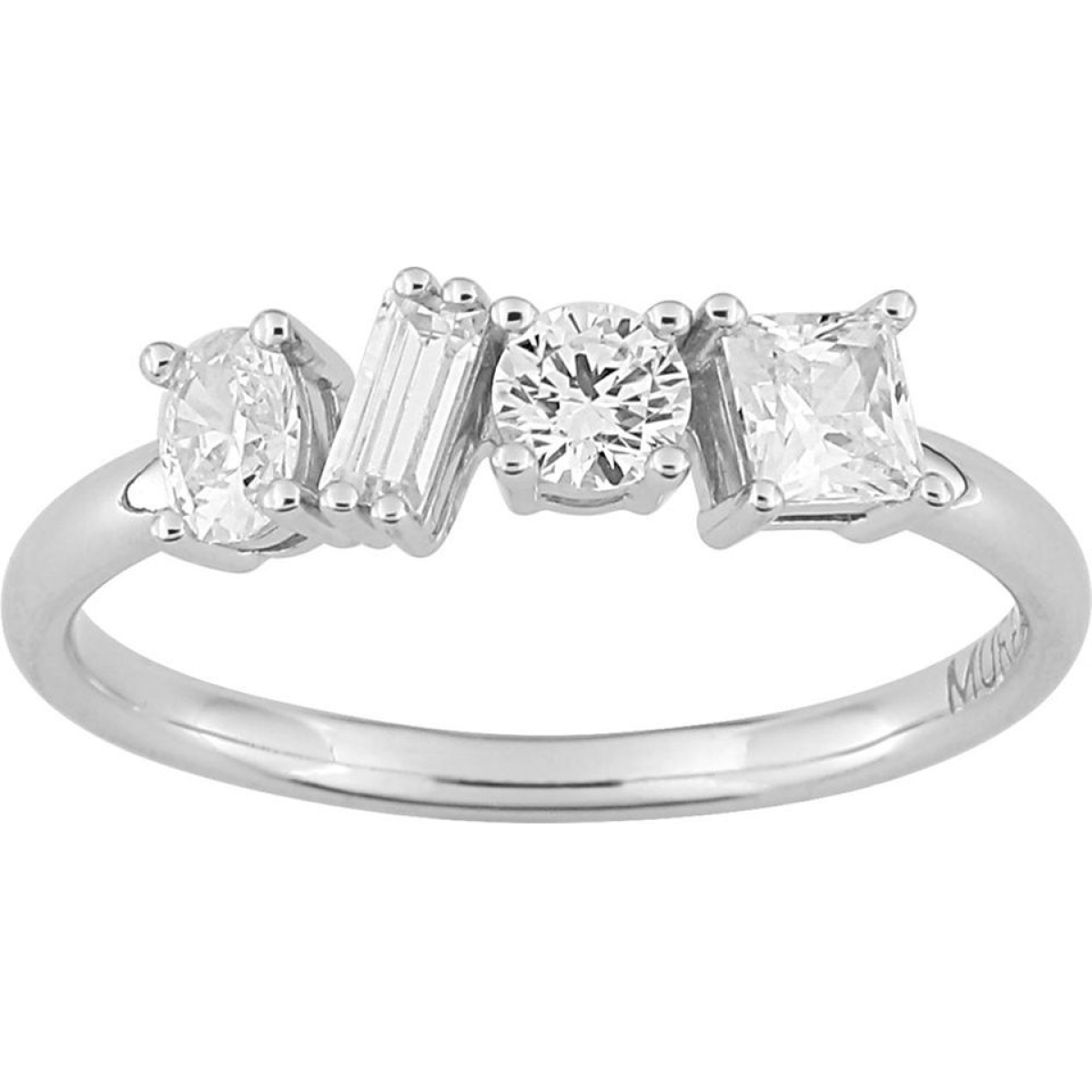 Bague MURAT Argent 925/1000 Oxyde de Zirconium