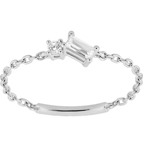 Bague MURAT Argent 925/1000 Oxyde de Zirconium