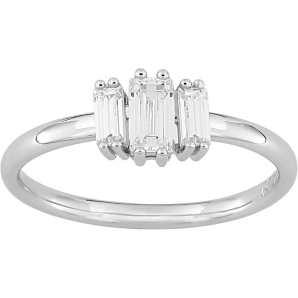 Bague MURAT Argent 925/1000 Oxyde de Zirconium