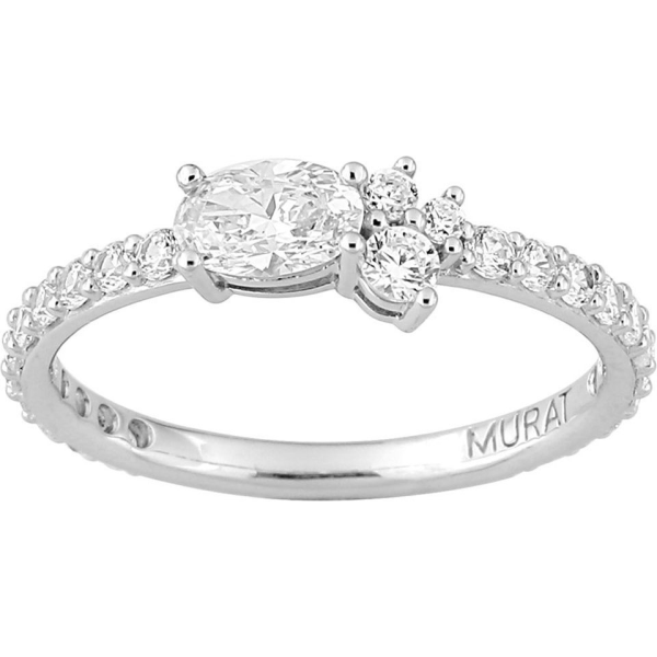 Bague MURAT Argent 925/1000 Oxyde de Zirconium