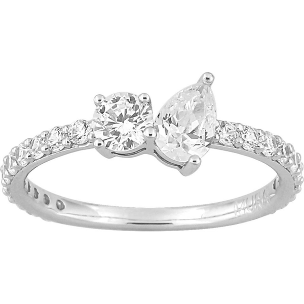 Bague MURAT Argent 925/1000 Oxyde de Zirconium