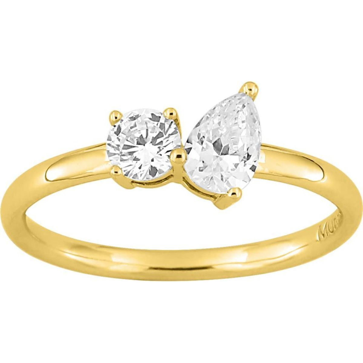 Bague MURAT Argent 925/1000 Oxyde de Zirconium