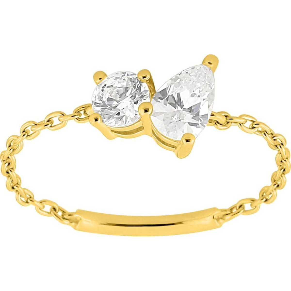 Bague MURAT Argent 925/1000 Oxyde de Zirconium