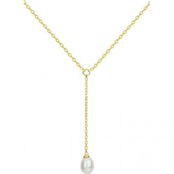 Collier  Plaqué Or Perle de Culture