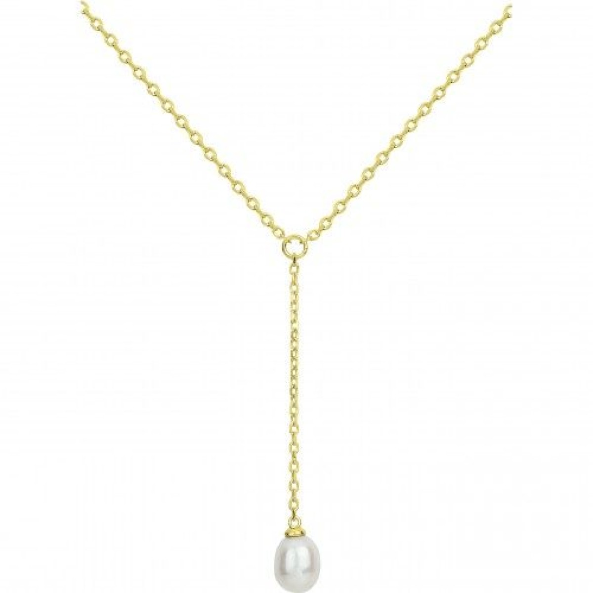 Collier  Plaqué Or Perle de Culture
