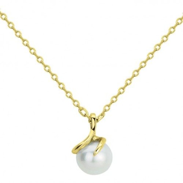 Collier  Plaqué Or Perle de Culture