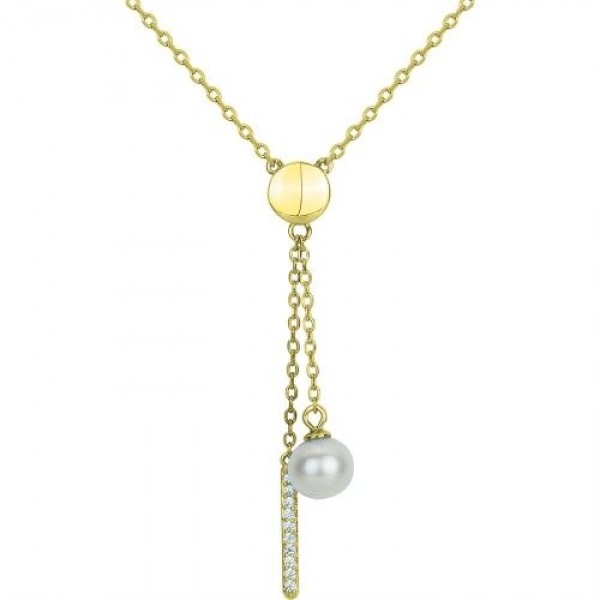 Collier  Plaqué Or Perle de Culture