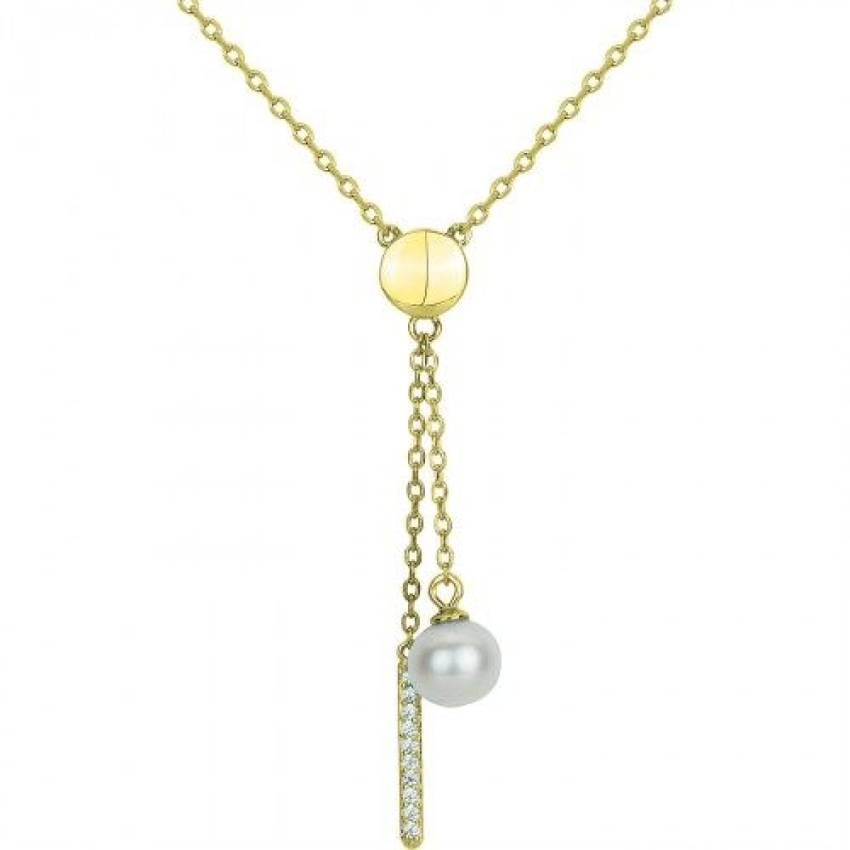 Collier  Plaqué Or Perle de Culture
