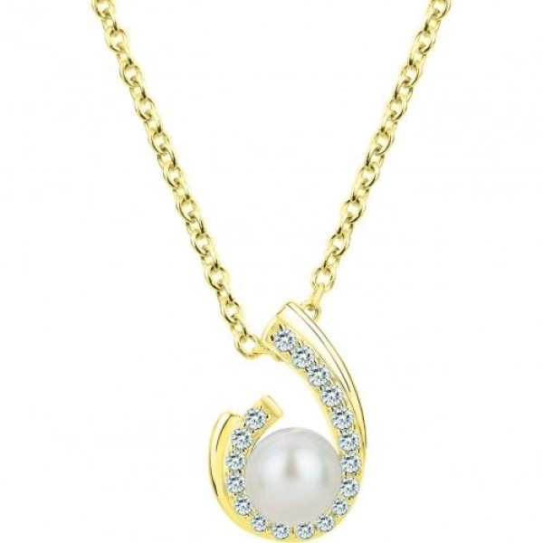 Collier  Plaqué Or Perle de Culture