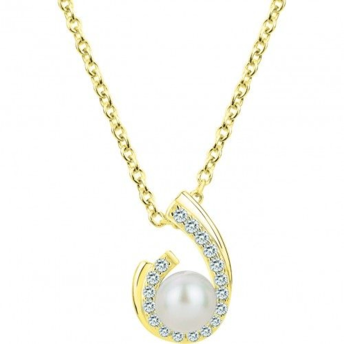Collier  Plaqué Or Perle de Culture