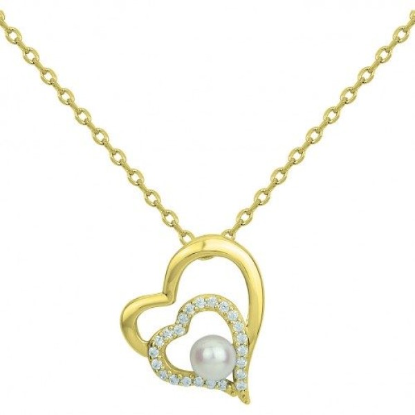 Collier  Plaqué Or Perle de Culture